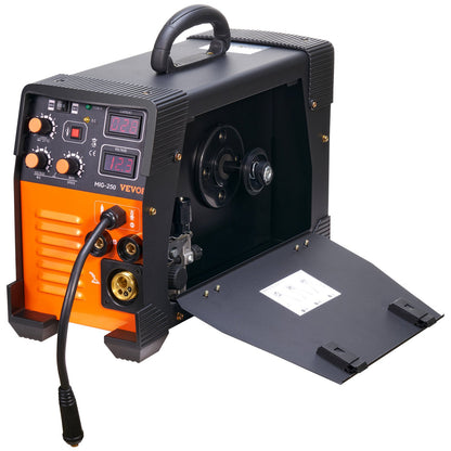 MIG Welder 250 Amp MIG LIFT TIG Arc Welder 3 in 1 Welder Welder Machine 220V LIFT TIG Welder Lift ARC Welder MMA Stick IGBT DC Inverter Welder Digital Display Combo Svetsmaskin