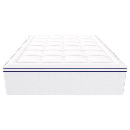 Madrass Topper Premium Memory Foam Fiber Fill Queen 76,2 mm Tjocklek
