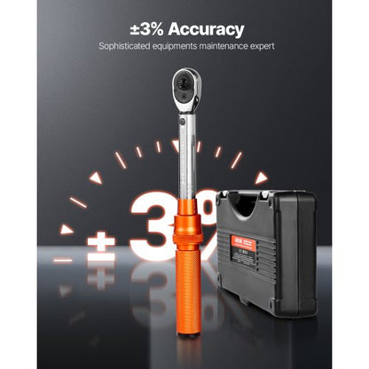 Click Momentnyckelsats 1/4-tums fattning 20-240 lbf-in/2,3-27,1 Nm Orange |  EU
