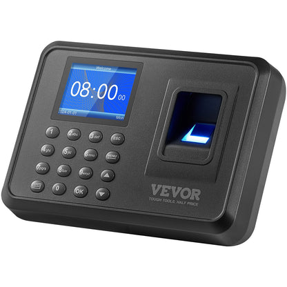 Time Clock Biometrisk klocka 100000 registrerar anställds närvaromaskin