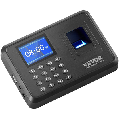 Time Clock Biometrisk klocka 100000 registrerar anställds närvaromaskin