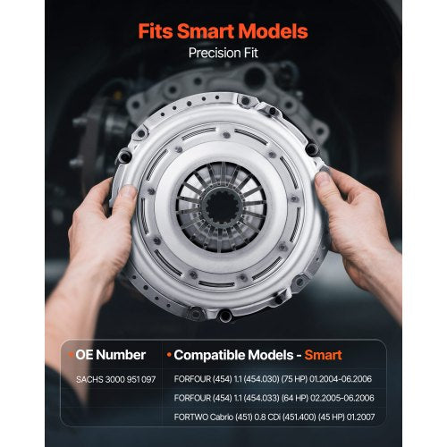 OEM Premium Kopplingssats och Tryckplatta för Smart FORFOUR/FORTWO