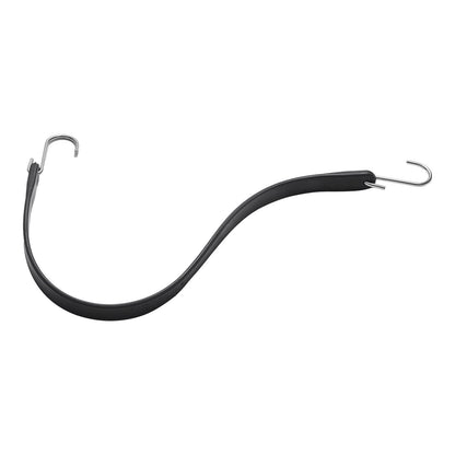 50 st Flat Bungee Cord Set 19,8 mm Heavy Duty Bungee Straps med S-krok
