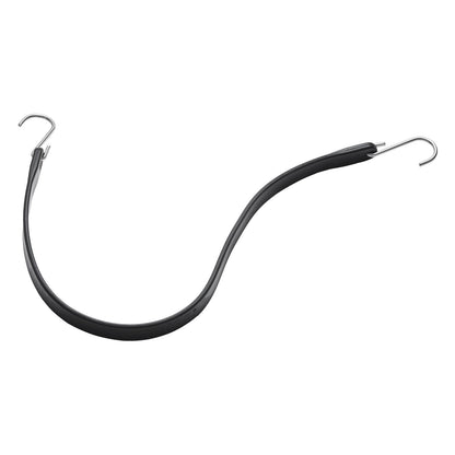 10 st Flat Bungee Cord Set 20 mm Heavy Duty Bungee Straps med S-krok
