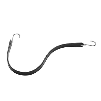 20 st Flat Bungee Cord Set 20 mm Heavy Duty Bungee Straps med S-krok
