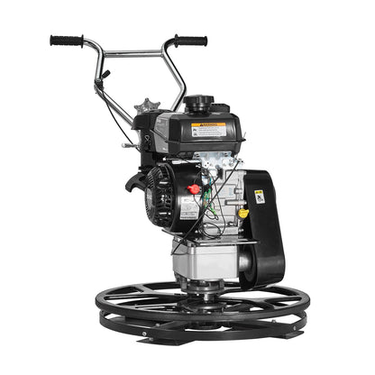 Power Walk-Behind cementglättare 24" 6HP gasdriven med flyttrågblad