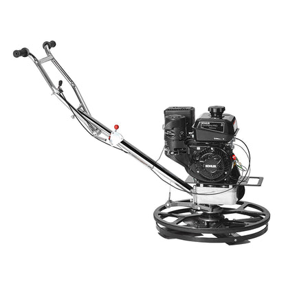 Power Walk-Behind cementglättare 24" 6HP gasdriven med flyttrågblad
