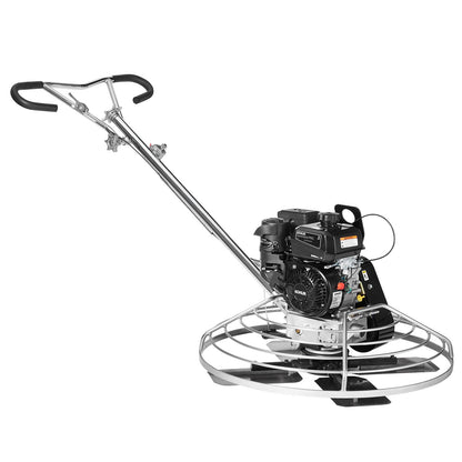 Power Walk-Behind cementglättare 38” 6HP gasdriven med flyttrågblad