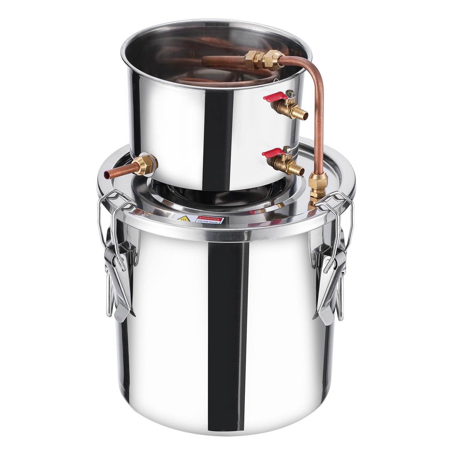 Moonshine Still 3 Gal Water Alcohol Distiller Brewing Kit Stainless Steel