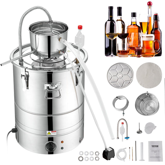 Still Water Distiller 9Gal with Thumper Keg &amp; Water Pump