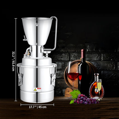 18 Gal Water Distiller Maskinbryggningsutrustning DIY Home Still