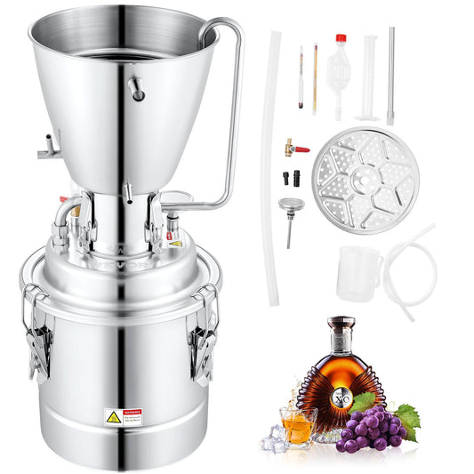 18 Gal Water Distiller Maskinbryggningsutrustning DIY Home Still