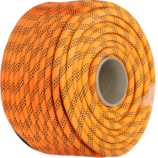9/16 Inch Double Braided Polyester Rope 200 FT Nylon Tow Rope 1100LBS High Strength Polyester Cargo Sailing Rope(9/16In-200Ft)