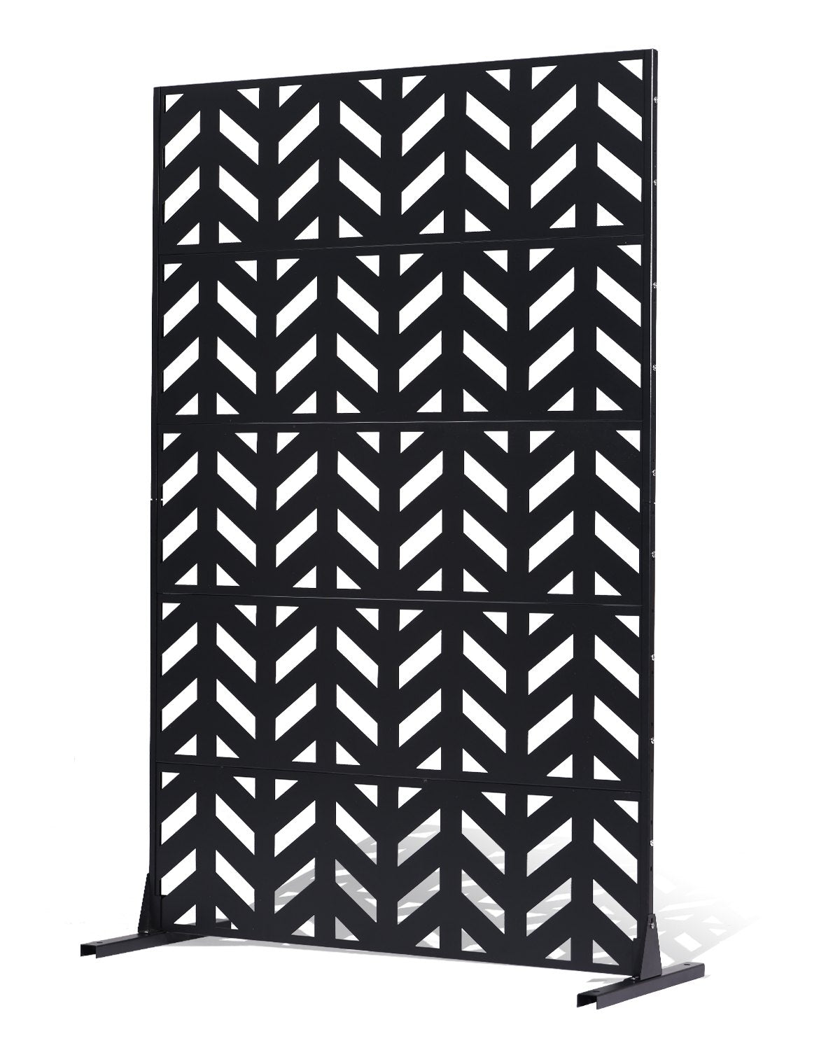 Metal Privacy Screen 47" x 72" Freestanding Outdoor Privacy Screens