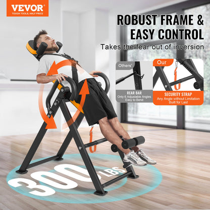 Inversion Table Foldable Strength Training Equipment Hang Training Bench