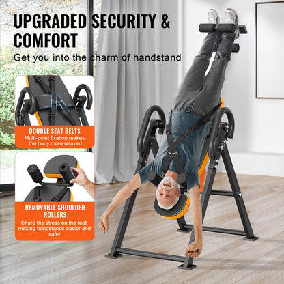 Inversion Table Foldable Strength Training Equipment Hang Training Bench