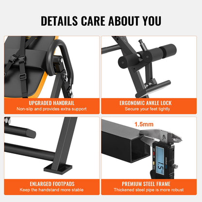 Inversion Table Foldable Strength Training Equipment Hang Training Bench