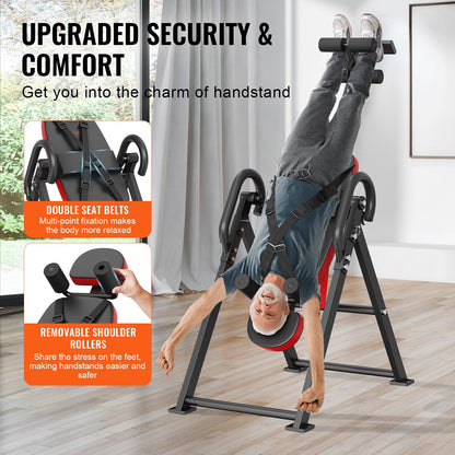 Inversion Table Foldable Strength Training Equipment Hang Training Bench