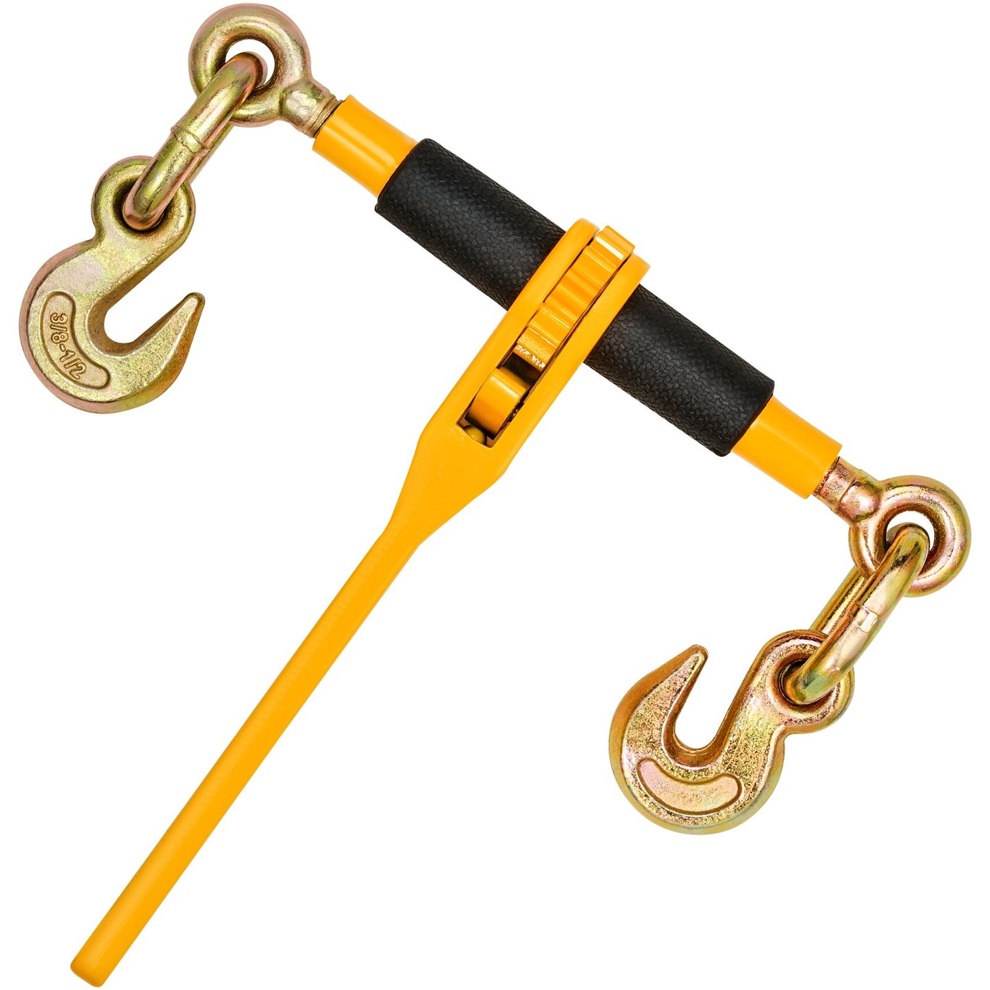 Kedje- och bindemedelssats 3/8"-1/2" spärrlastbindare 3/8" x 10" kedja 2 pack