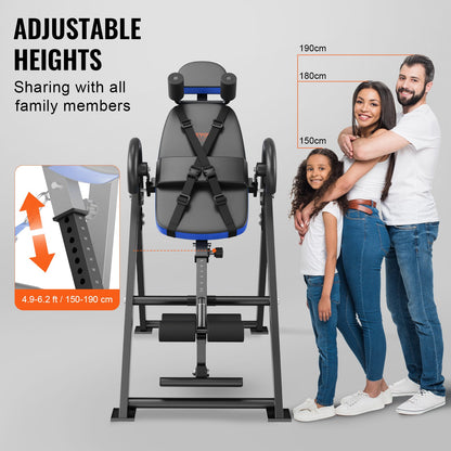 Inversionsbord Vikbar styrketräningsutrustning Häng träningsbänk