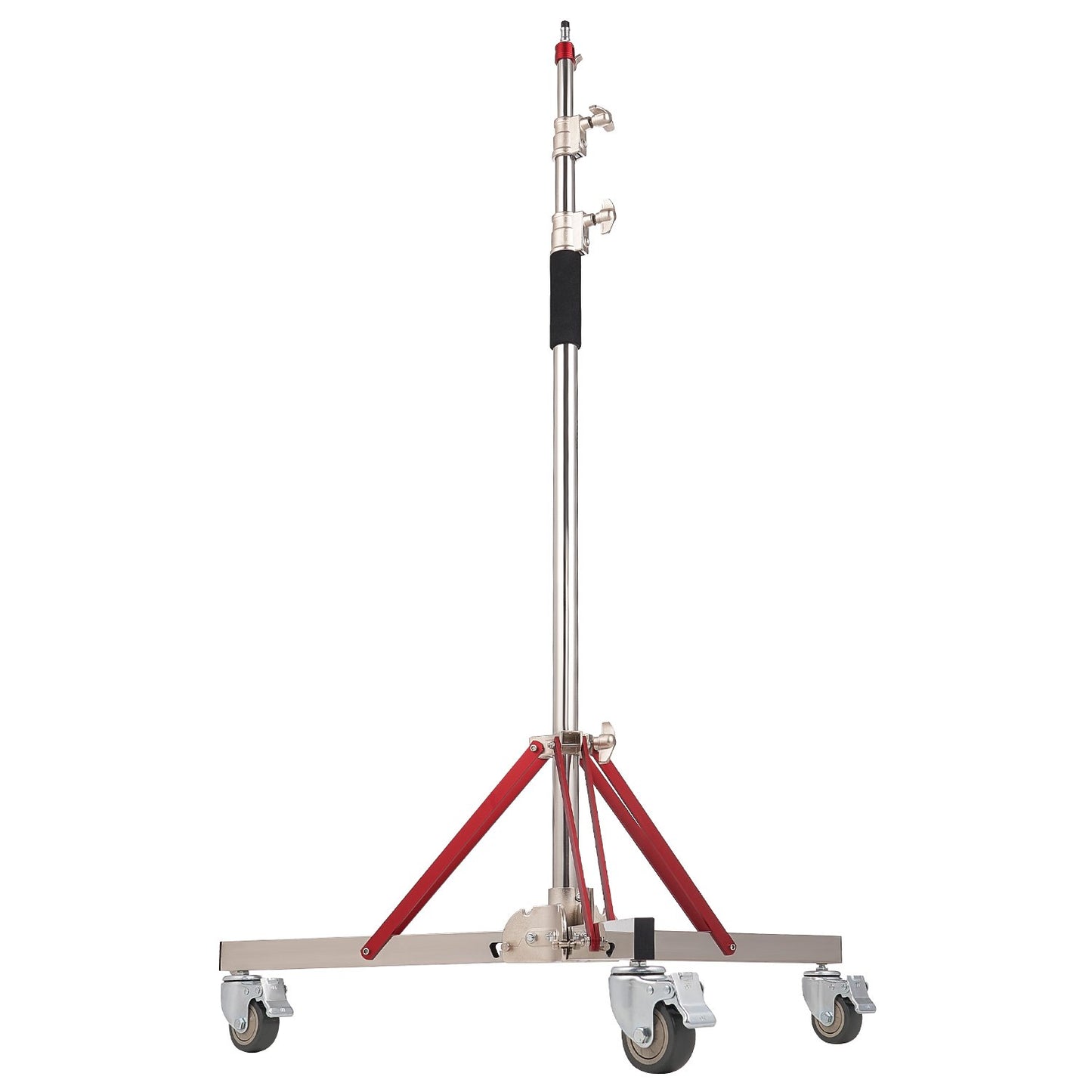Hochleistungs-Lichtstativ mit Rädern, maximale Höhe 10,5 Fuß/320 cm, Stativständer