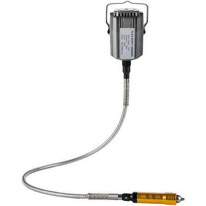 Flexwellenschleifer, 780 W, Rotationswerkzeug, 500–23.000 U/min, Rotationsschnitzer mit 1/4-Zoll-Dreibackenfutter und stufenlosem Fußpedal, Hängeschleifer, 131-teiliges Zubehör zum Polieren und Schleifen von Schmuck, DIY