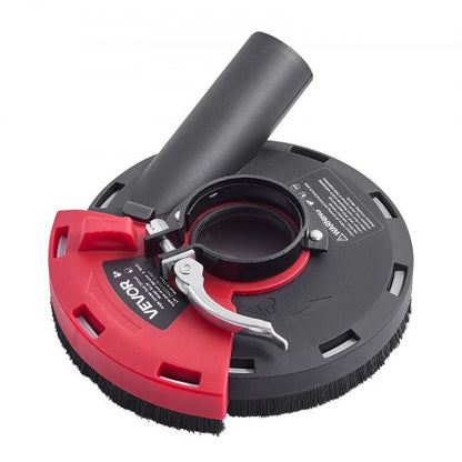 Angle Grinder Dust Cover 4-5 Inch with 6 Clamping Washers Connect to Vacuum Cleaner | EU