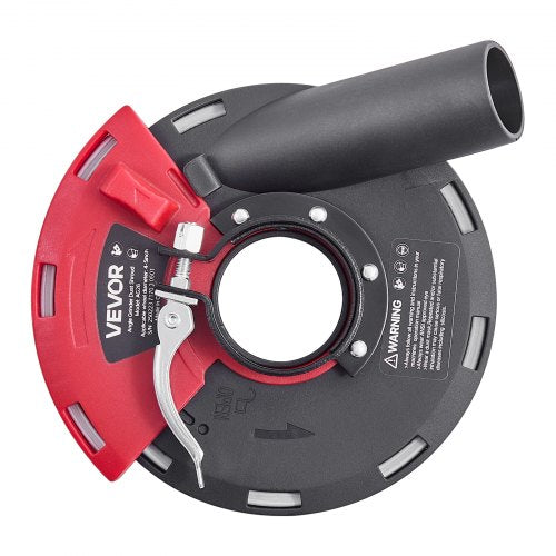 Angle Grinder Dust Cover 4-5 Inch with 6 Clamping Washers Connect to Vacuum Cleaner | EU