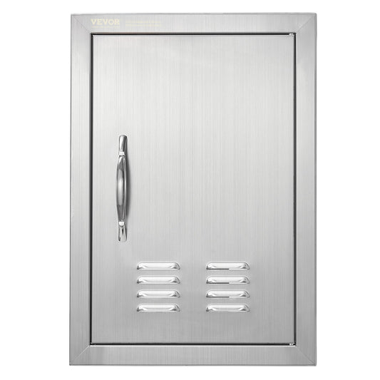 356x508 mm BBQ Island Access Door Outdoor Kitchen Door Stainless Steel