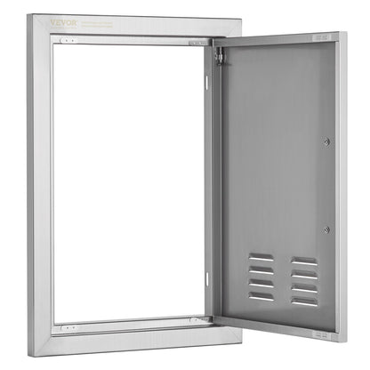 356x508 mm BBQ Island Access Door Outdoor Kitchen Door Stainless Steel