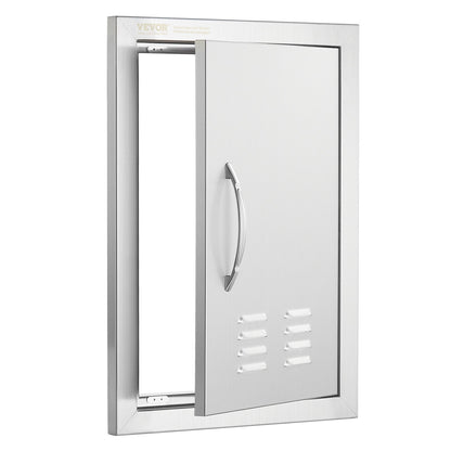 356x508 mm BBQ Island Access Door Outdoor Kitchen Door Stainless Steel