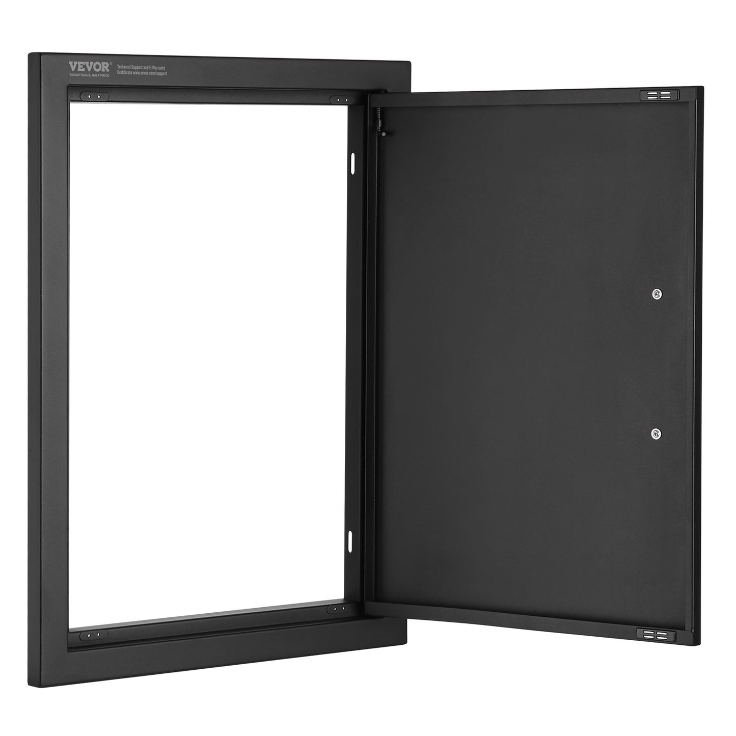 BBQ Access Door, 415x570mm Single Outdoor Kitchen Door, Cold Plate Recessed Door, Vertical Wall Door with Handle, for BBQ Island, Grill Station, Outdoor Cabinet