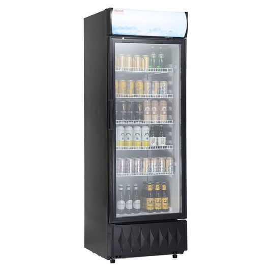 Commercial Merchandiser Kylskåpskylare 12,2 Cu.Ft/345L med 5 hyllor