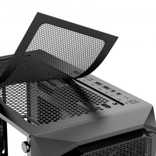 Mid-Tower ATX PC Gaming Chassin Datorchassi med 4 x 120 mm ARGB-fläktar |  EU