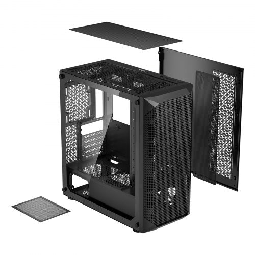 PC Gaming Case Midi Tower Computer Case 4 x 120 mm Fans for ATX/M-ATX/ITX | EU
