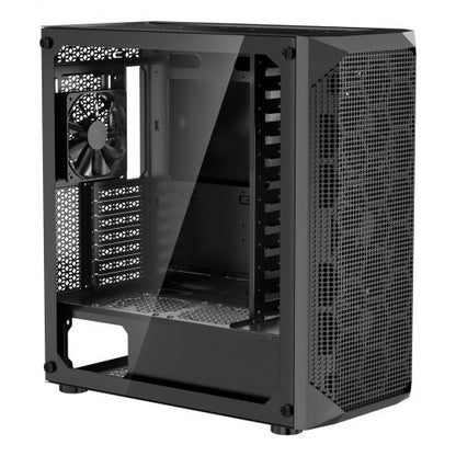PC Gaming Case Midi Tower Computer Case 4 x 120 mm Fans for ATX/M-ATX/ITX | EU