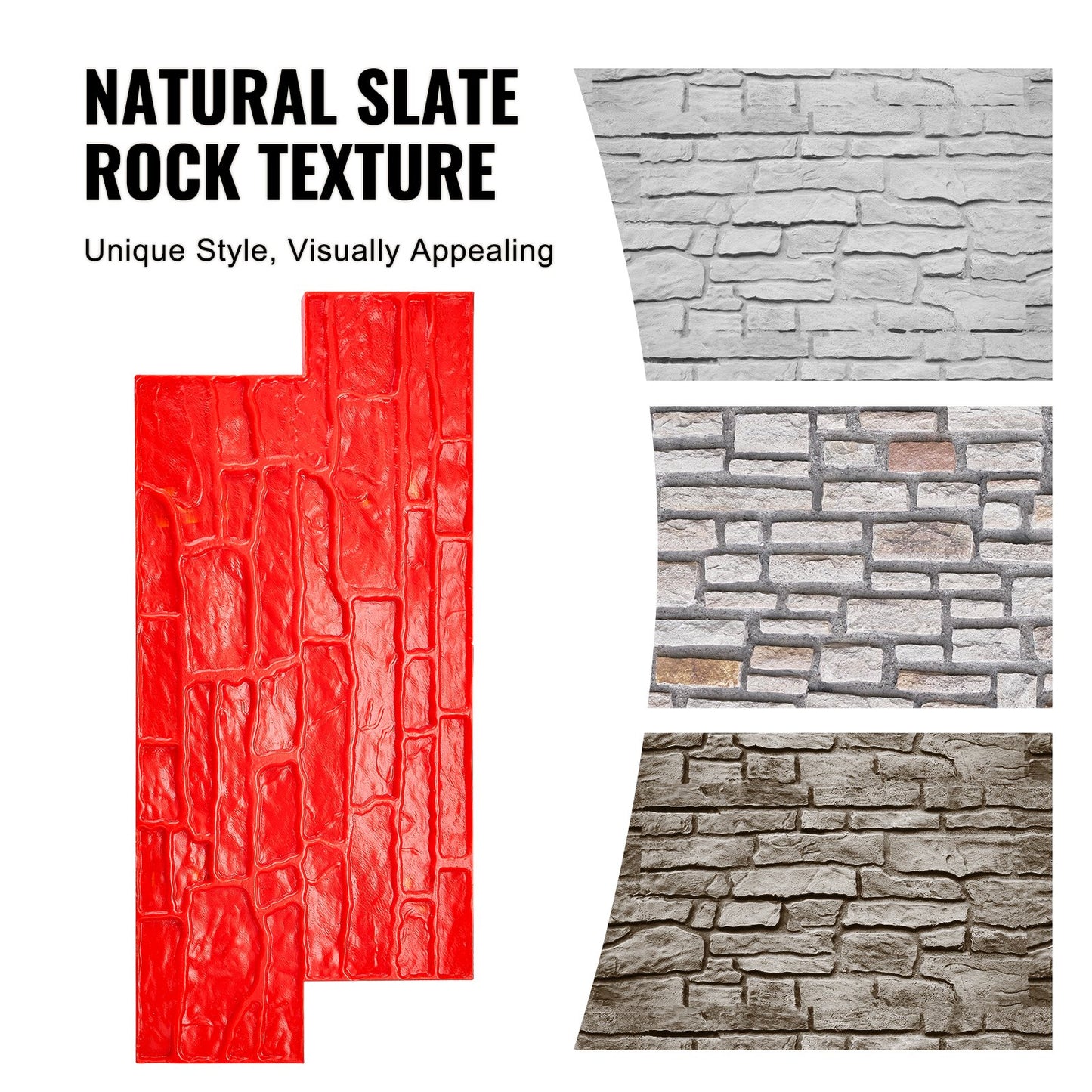 Concrete Stamps Mat 28 x 12 in Texturing Skin Polyurethane Stamp Texture