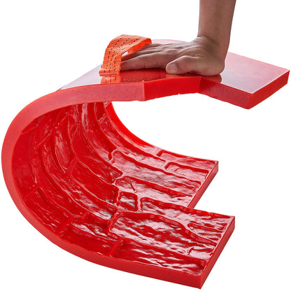 Concrete Stamps Mat 28 x 12 in Texturing Skin Polyurethane Stamp Texture