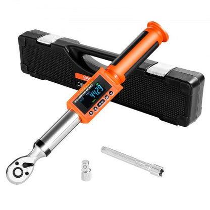 Digital momentnyckel 3/8 tums fattning 0-99.57 lbf-ft / 0-135 Nm 72 tänder |  EU
