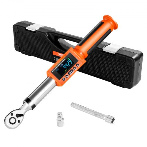 Digital momentnyckel 3/8 tums fattning 0-99.57 lbf-ft / 0-135 Nm 72 tänder |  EU
