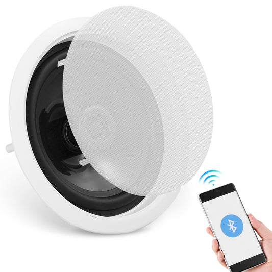 6.5'' Bluetooth Ceiling Speaker 150W Recessed Ceiling Speaker in the Wall