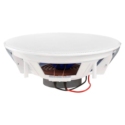 2PCs 8-tums takhögtalare 50-watts infällda tak- och vägghögtalare