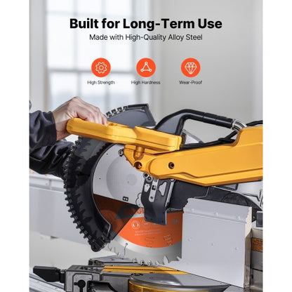 cirkelsågblad, 254 mm diameter, 50 vassa legeringständer, 15,875 mm spindel, fin yta, träsågblad för cirkelsåg, med ljudreducerande värmeventiler, för sågning av plywood, OSB, lövträ |  EU