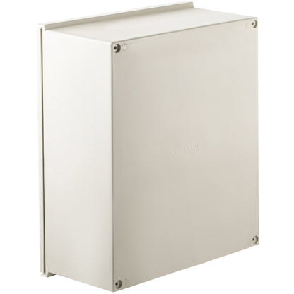 NEMA steel enclosure, 24 x 20 x 9\' NEMA 4X Fiberglass electrical box, IP66 waterproof and dustproof, outdoor/indoor junction box, with mounting plate (60 x 50 x 23 cm)