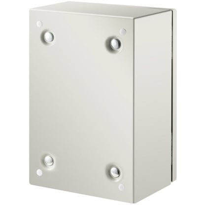 NEMA stålkapsling, 12 x 8 x 6\'\' NEMA 4X Eldosa i stål, IP66 vattentät och dammtät, elektrisk kopplingsdosa utomhus/inomhus, med monteringsplatta