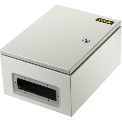NEMA stålkapsling, 16 x 12 x 8\'\' NEMA 4X Eldosa i stål, IP66 vattentät och dammtät, kopplingsdosa utomhus/inomhus, med monteringsplatta