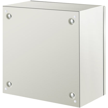 NEMA stålkapsling, 16 x 16 x 8\'\' NEMA 4X eldosa i stål, IP66 vattentät och dammtät, elektrisk kopplingsdosa utomhus/inomhus, med monteringsplatta