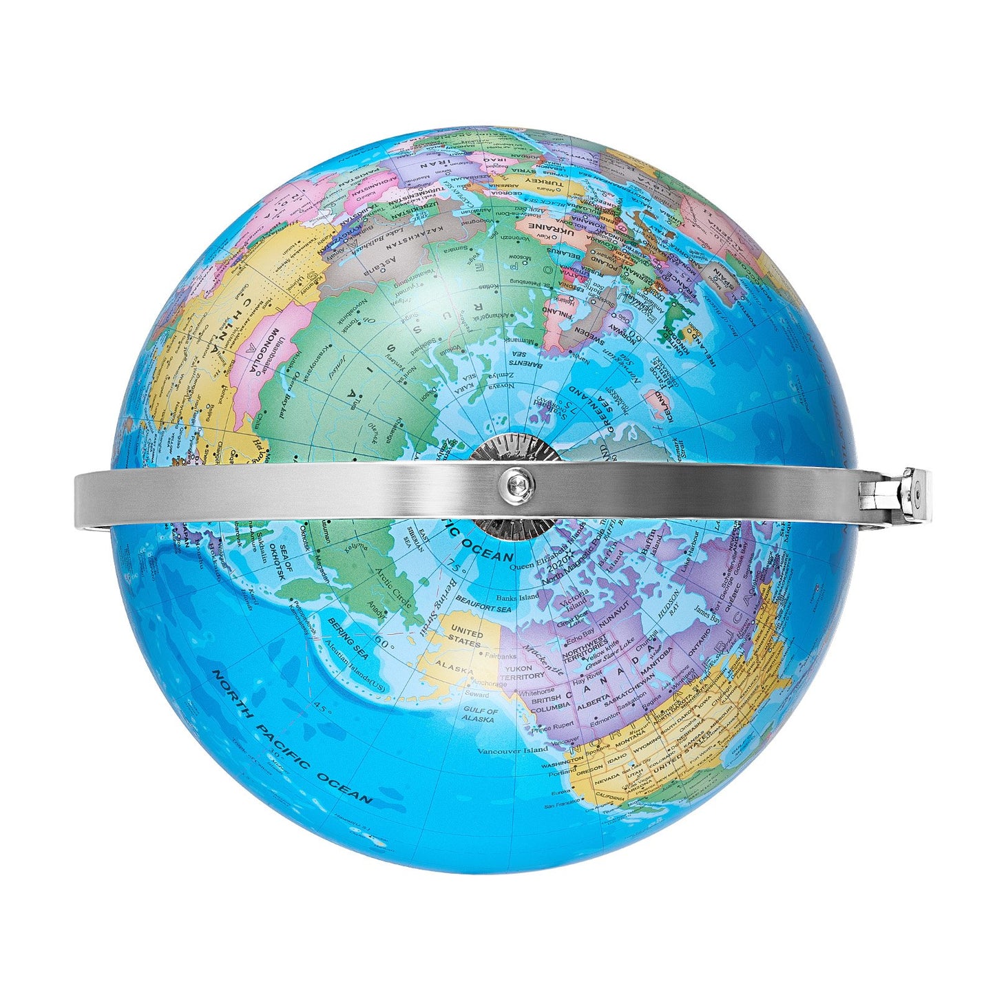 Illuminated World Globe med Stand Educational 9 tum/228,6 mm Constellation (Kartspråk: engelska)