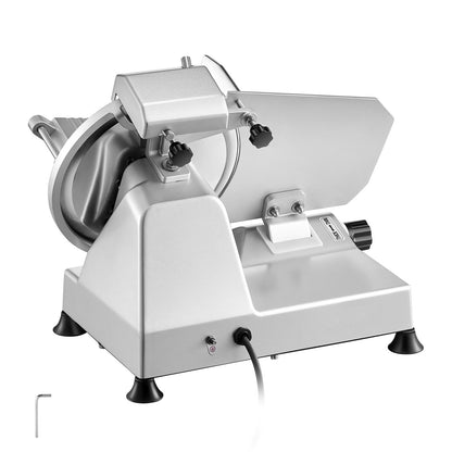 Meat Slicer 180W 10 Inch Electric Deli Food Slicer for Meat Bread Cheese