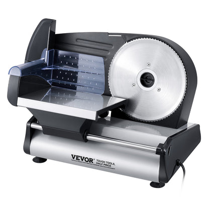 Köttskärare 180W 7,5" Elektrisk Deli Food Slicer för köttbrödsost